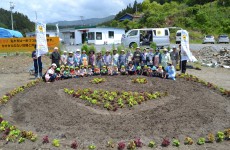 陸前高田市　スマイルマーク　出現！